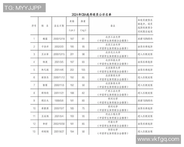 CBA选秀最终顺位排行揭晓新星球员未来发展备受关注